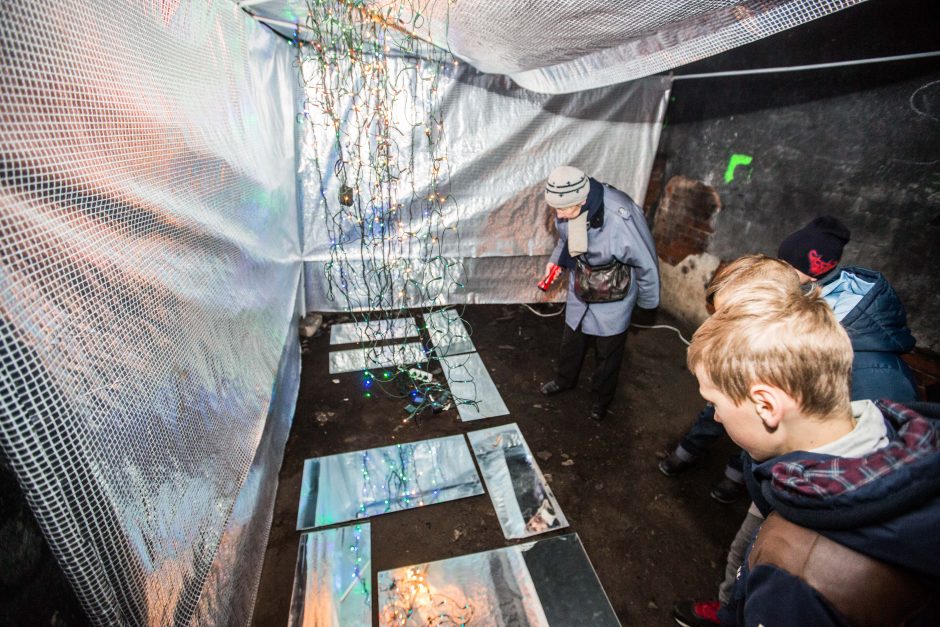 Šilainiai driokstelėjo: forto tuneliuose – kaukianti sirena ir menininkų projektas