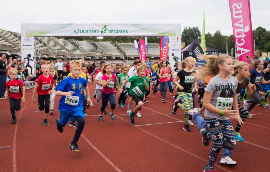 „Ąžuolyno bėgimo“ globėjas: vaikams rodykite pavyzdį ir jie norės sportuoti patys