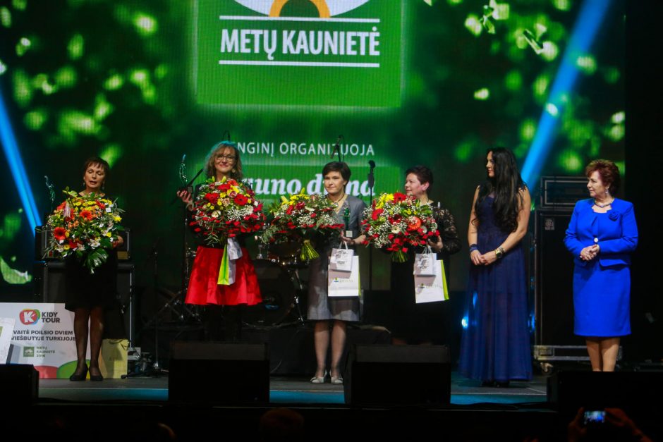 Apdovanota Metų kaunietė