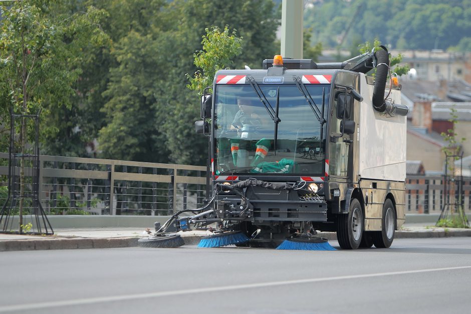 Švarios gatvės – atgaiva miestui