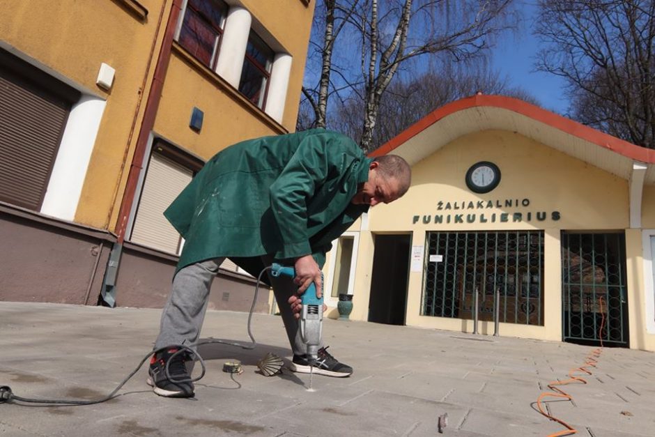 Kaunas pasipuošė įstabiomis Šv. Jokūbo kriauklėmis