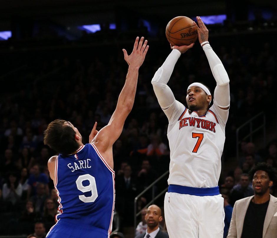 NBA: „New York Knicks“ pergalę išplėšė paskutinę sekundę