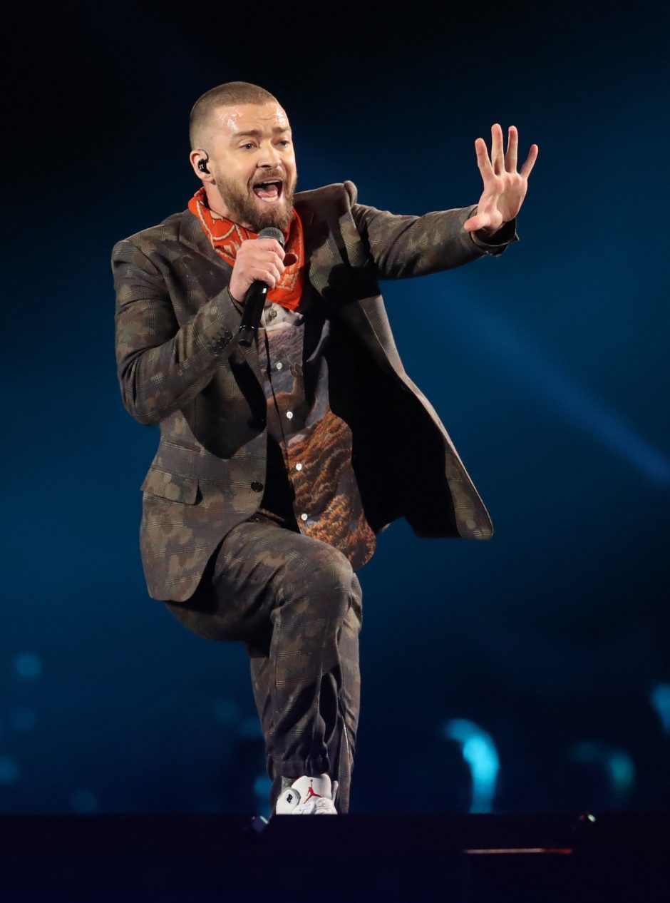 J. Timberlake'as pagerbė Prince'ą