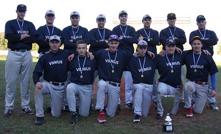 2014-ųjų Interlygos turnyre – pirmasis BK „Vilnius“ beisbolininkų triumfas