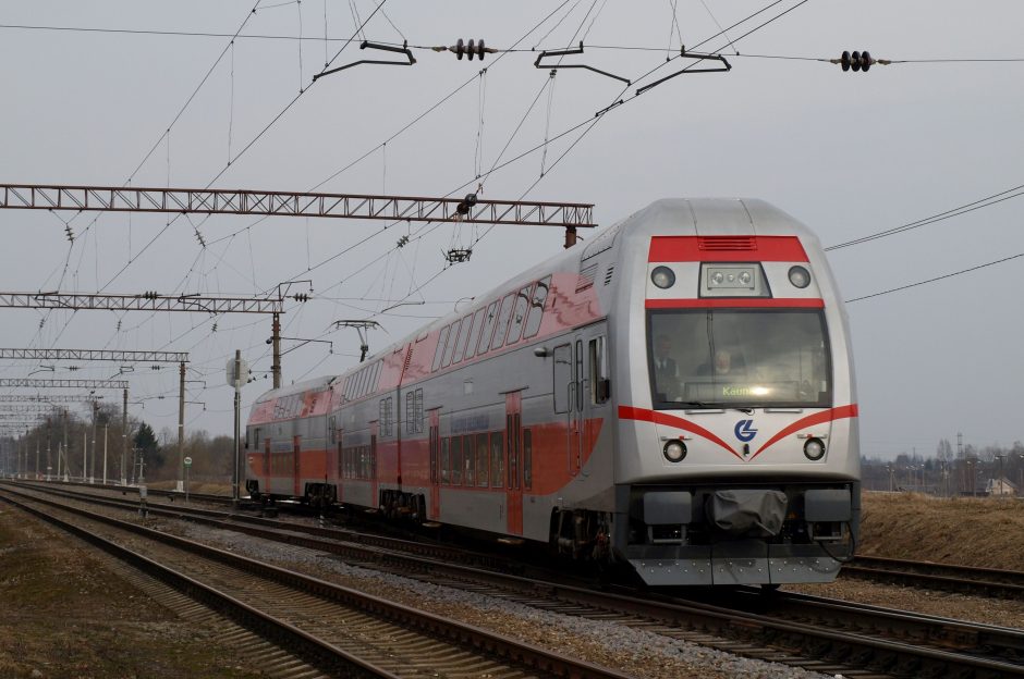 Dviaukščiams traukiniams Lietuvoje – penkeri