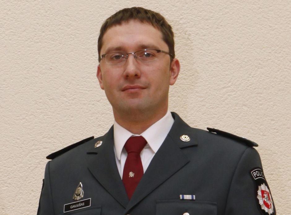 Lietuvos kriminalinės policijos biuro viršininko pavaduotoju tapo V. Gailiušas