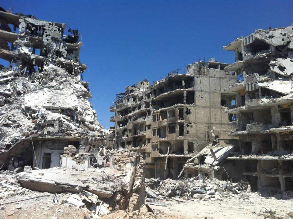 Numanomo Sirijos cheminių ginklų panaudojimo vietoje vyksta įnirtingi mūšiai