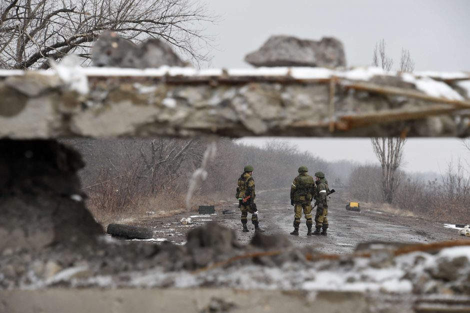 Rytų Ukrainoje numuštas Rusijos karo lėktuvas
