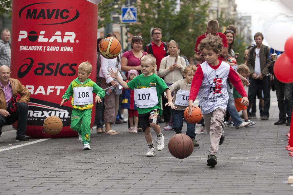 Vilniaus krepšinio maratone – tik viena mergina