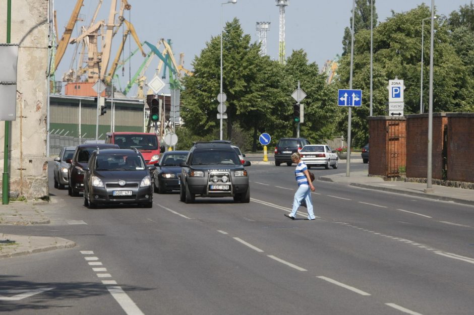 Uostamiestyje nebeliks buvusių perėjų pėdsakų