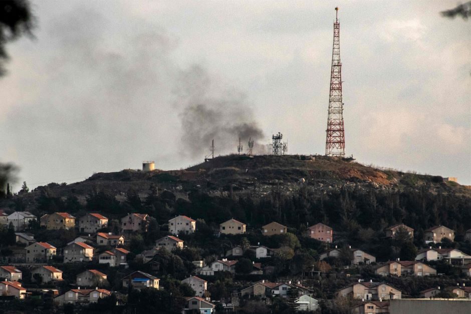 Izraelio ir Libano pasienyje – bandymas surengti dronų ataką ir antskrydžiai