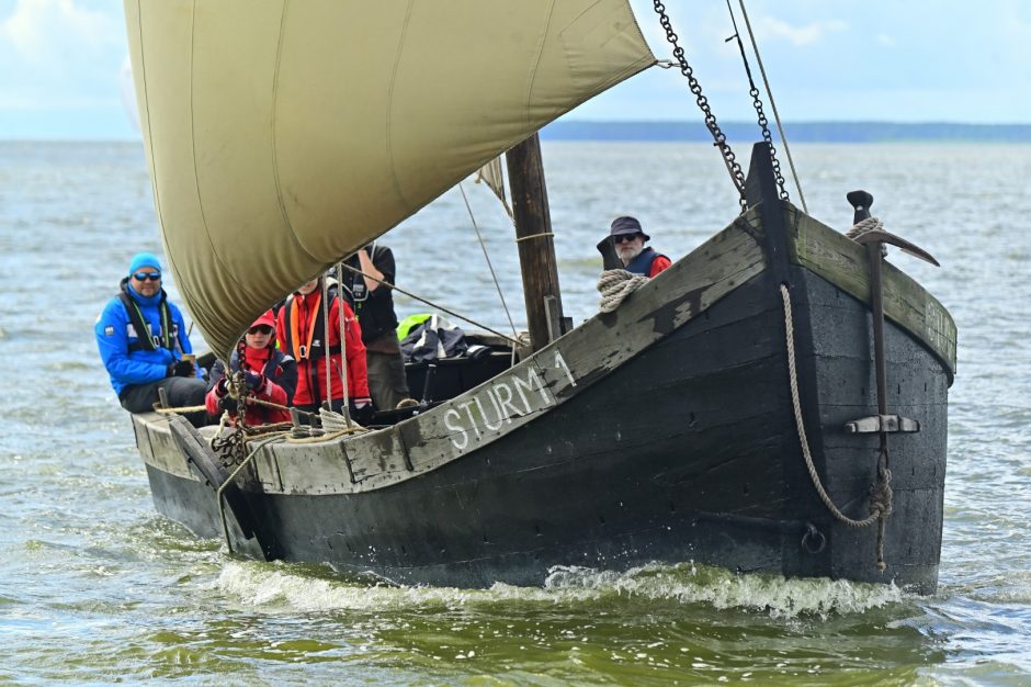 Jūros šventę vėl papuoš „Dangės flotilė“ – atkurti senieji istoriniai laivai