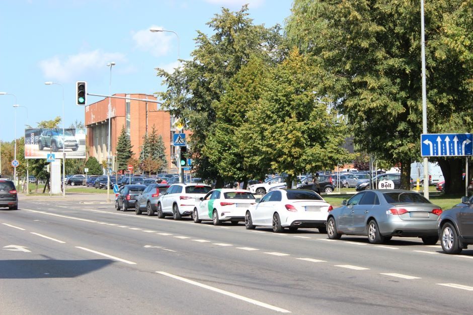 Dėl spūsčių judrioje Klaipėdos sankryžoje kalti pėstieji?