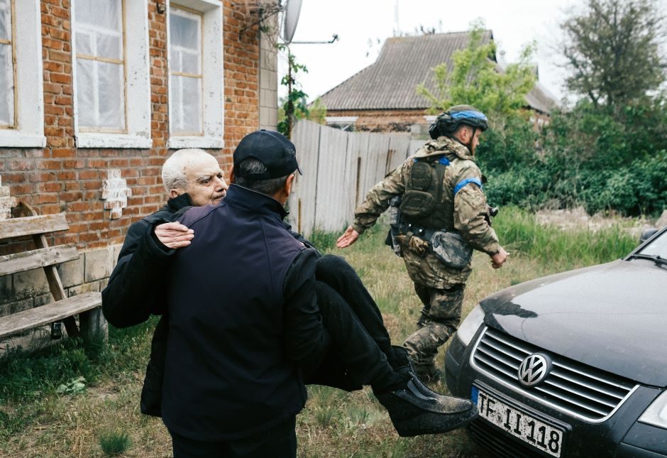 Rusijos kariškiai paėmė į nelaisvę civilių iš Vovčansko bendruomenės