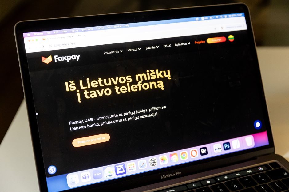 Lietuvos bankas pratęsė „Foxpay“ priežiūrą