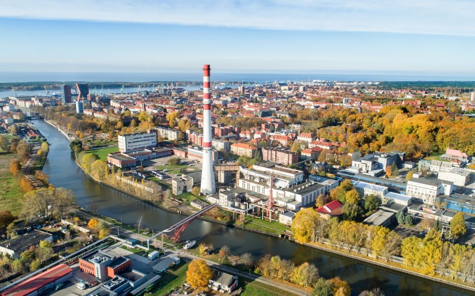 Žiemą uostamiestis pasitinka mažesne šildymo kaina nei pernai