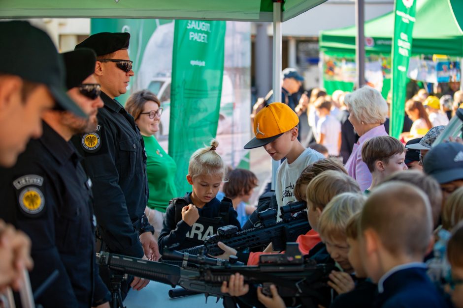 Klaipėdos pareigūnai artėjančią Policijos dieną paminėjo Palangoje