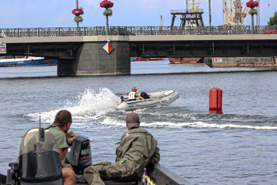 Lietuvos motorlaivių rinktinė pasaulio čempionate Liepojoje skynė pergales