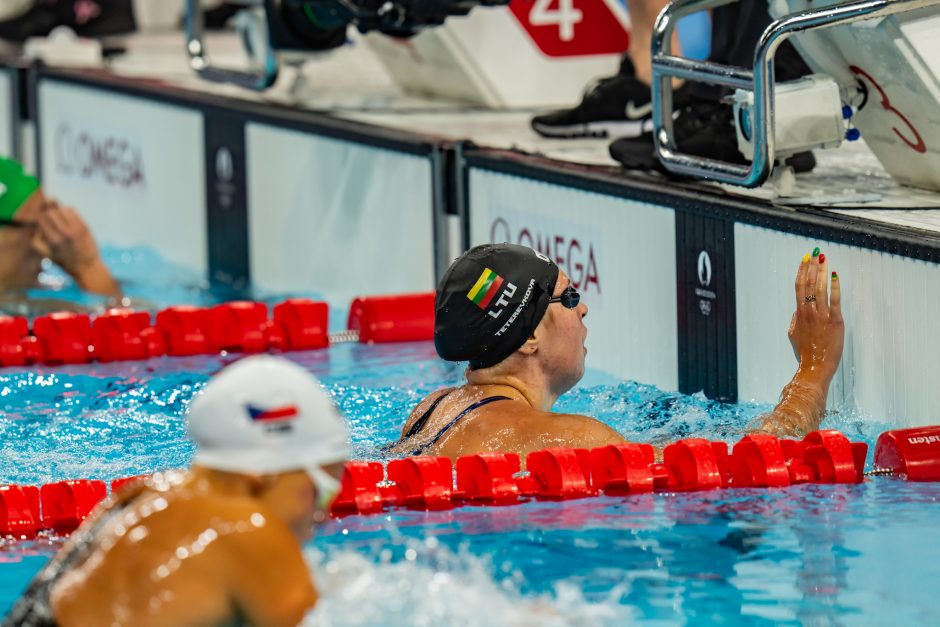 K. Teterevkova pateko į antrą olimpinių žaidynių pusfinalį