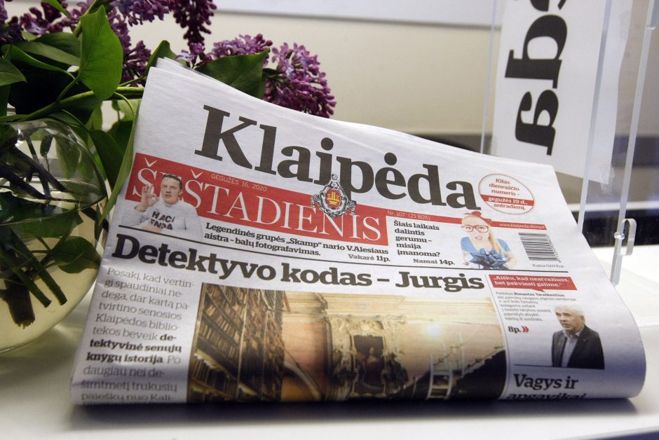 Dienraštis „Klaipėda“ – puikiausia dovana