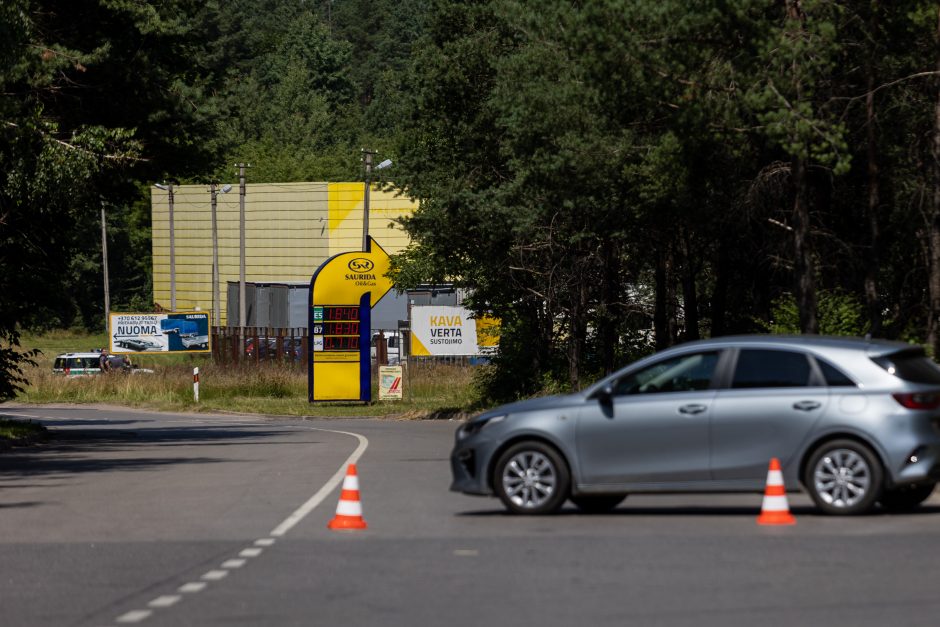 Sujudimas dėl dujų nuotėkio Vilniaus degalinėje: atnaujintas eismas