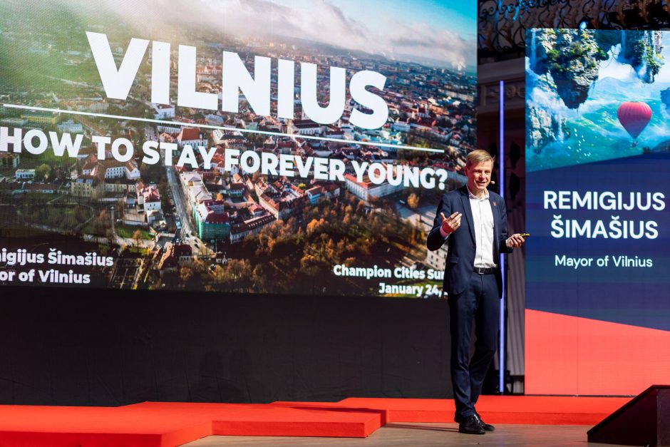 Vilniuje tarptautinė konferencija „Champion Cities Summit 2023: Champions Think Bold“
