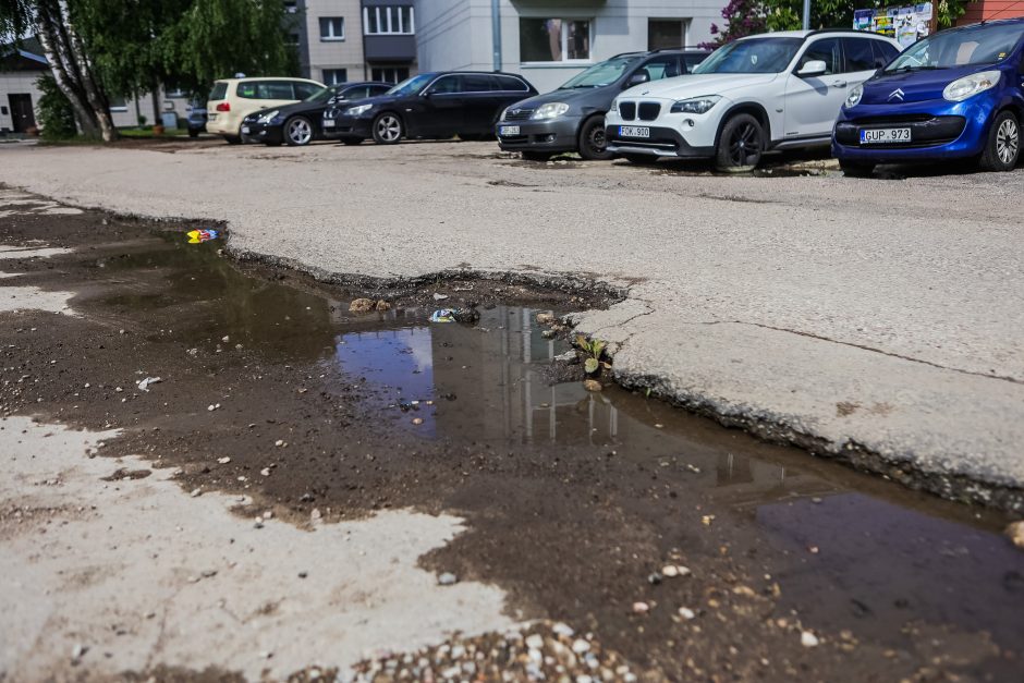 Pakaunėje ketinama sutvarkyti aštuoniolika kiemų