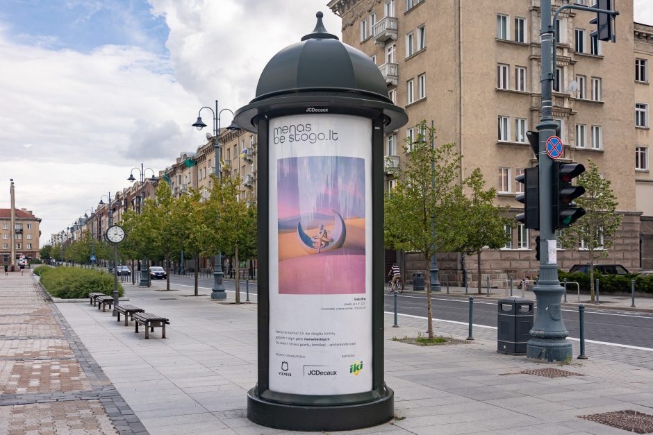 Didžiausioje lauko galerijoje „Menas be stogo“ – šimtas menininkų kūrinių