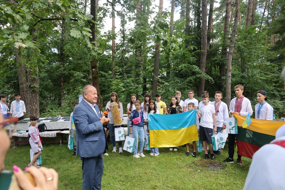 Pakaunėje – stovykla Ukrainos karių vaikams