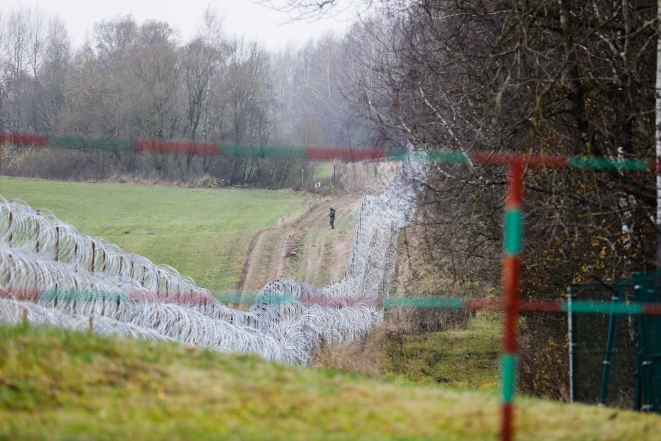 Pasienyje su Baltarusija nefiksuota neteisėtų migrantų