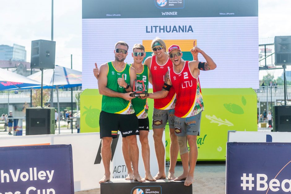 Lietuvių tinklinio komanda išplėšė pergalę: ruošimės ir sportuosime toliau