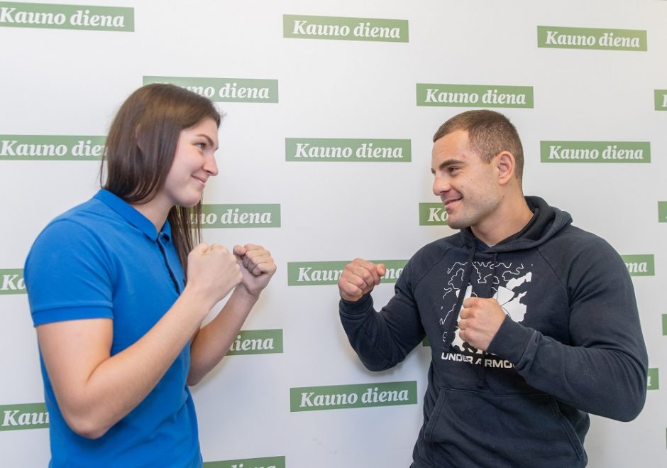 Gabi kovotoja taikosi ir į mokslo aukštumas