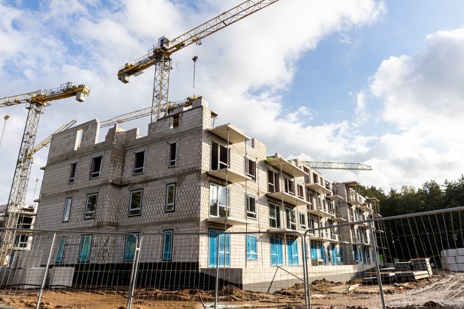 Būsto kainos Lietuvoje per ketvirtį padidėjo 1,9 proc.