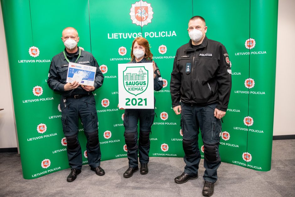 Gyventojų pastangos nenuėjo veltui: paskelbtas saugiausių kiemų dešimtukas 