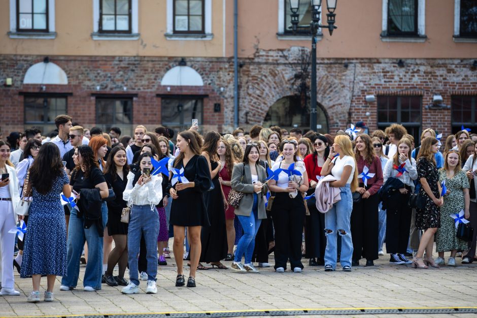 LSMU mokslo metų pradžios šventėje – neribotų galimybių ir bendruomeniškumo dvasia  