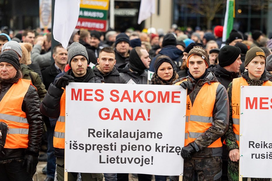 Ž. Mauricas: pagrindinė ūkininkų protesto priežastis – žemės ūkio produkcijos supirkimo kainos