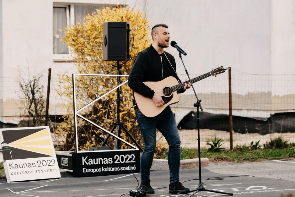 „Kaunas 2022“ projektas „Kultūra į kiemus“ tapo unikaliausiu muzikos projektu pasaulyje