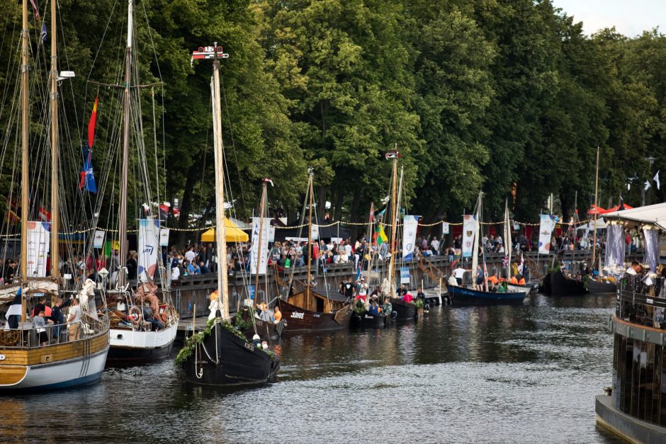 Laivų paradas „Dangės flotilė“ – jau pakeliui į Klaipėdą