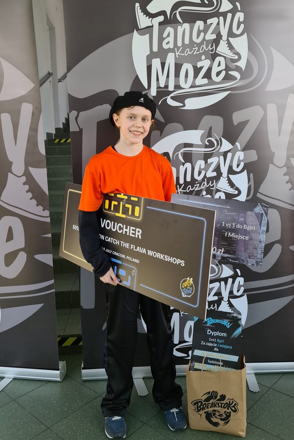 Trylikametė D. Banevič tarptautinėse breiko varžybose Lenkijoje tapo nugalėtoja
