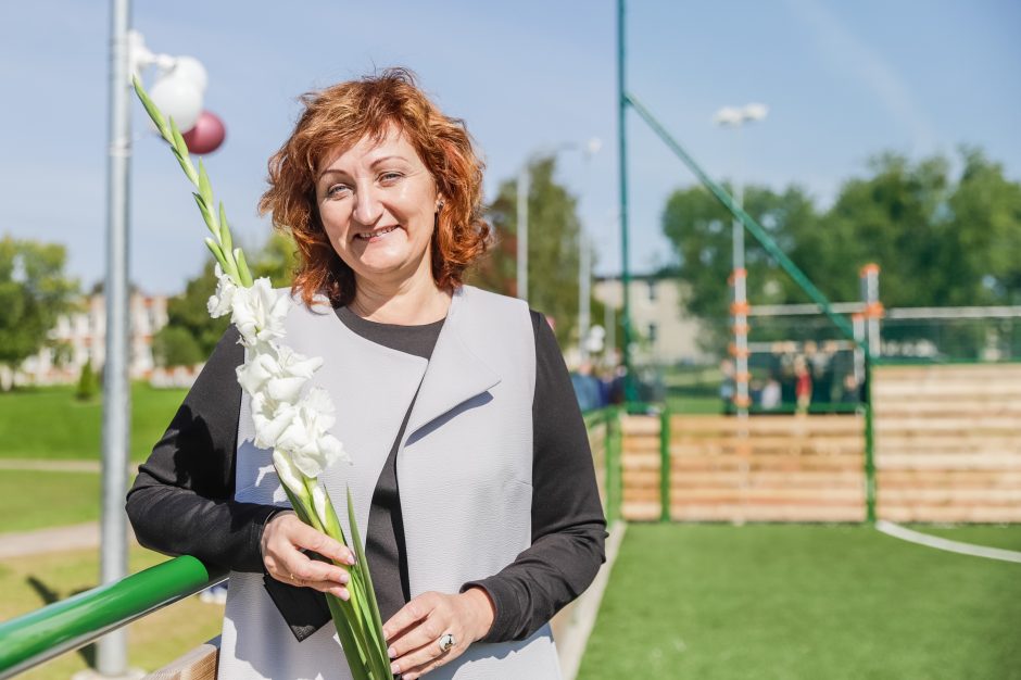 Sugrįžusius į mokyklas Kauno moksleivius pasitinka atnaujinti aikštynai