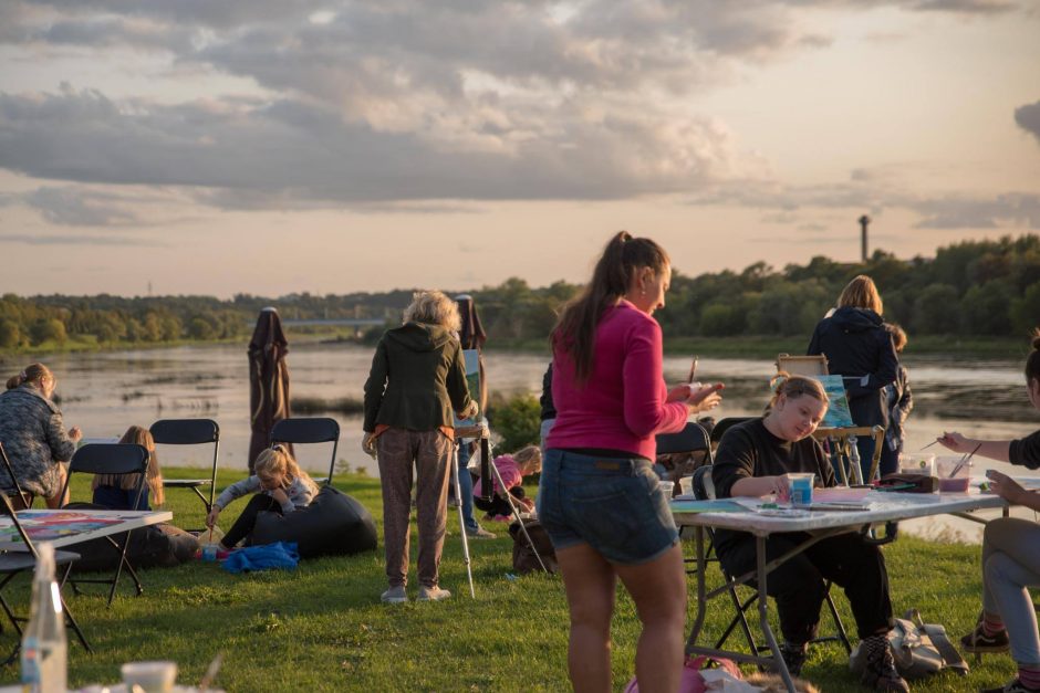 Festivalis „Piešiame Nemuną“ drauge kurti kvies nekuriančius, meno mėgėjus ir profesionalus