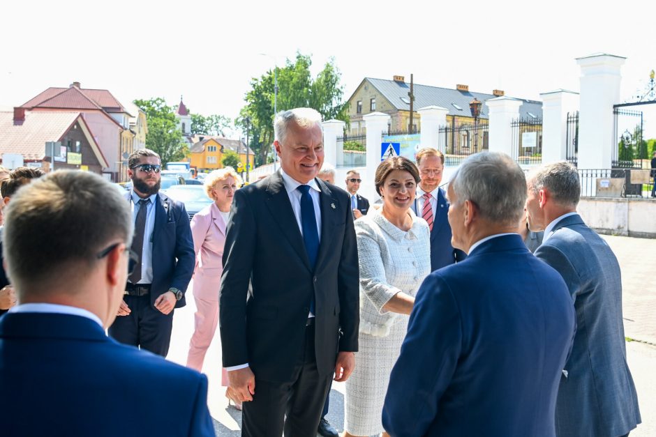 G. Nausėda Lenkijos lietuviams: jūs esate mūsų valstybes vienijanti jėga