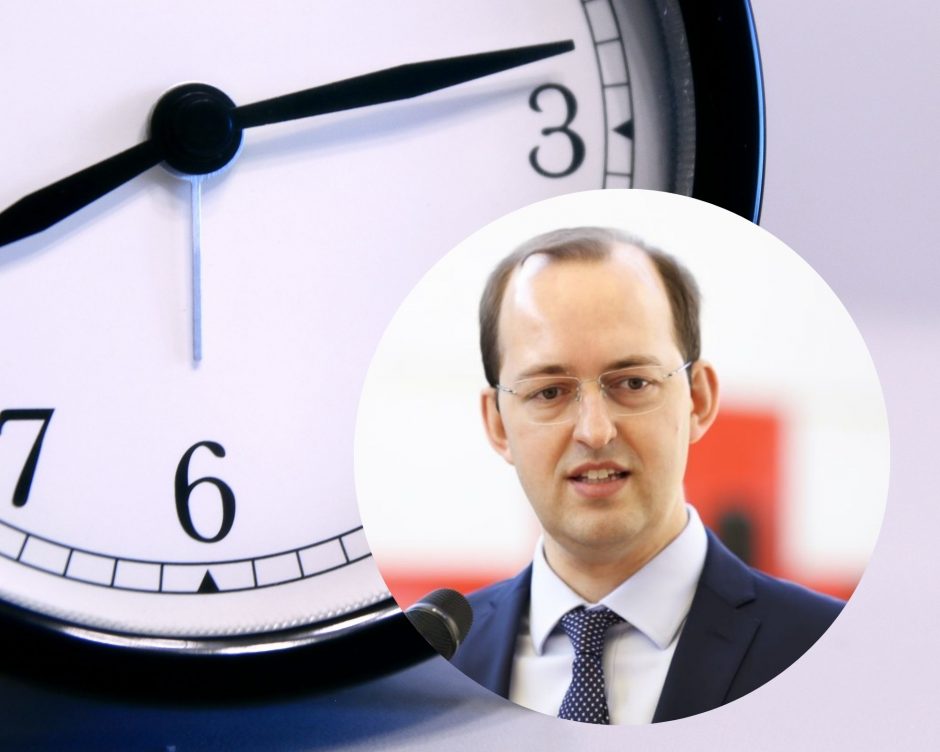 Paskutinės minutės šauksmas: M. Skuodis ragina Europos Sąjungą nebesukioti laikrodžių