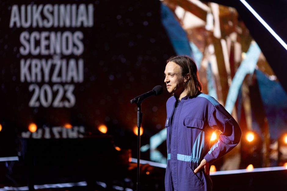 „Auksiniai scenos kryžiai“ – M. Nastaravičiui, A. Šeiko, E. Švedkauskaitei