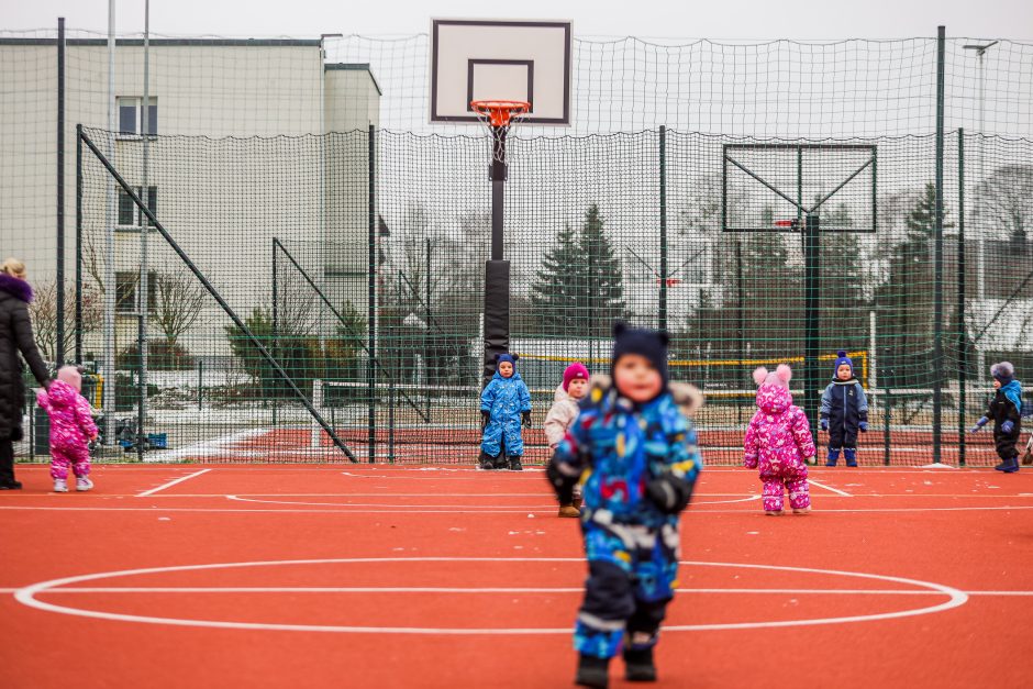 Pakaunės sporto objektų žemėlapyje – naujos vėliavėlės