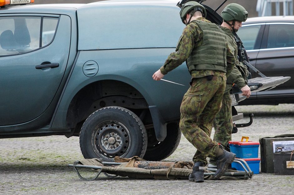 Vilkaviškio, Šiaulių, Kelmės, Tauragės rajonuose rasta sprogmenų