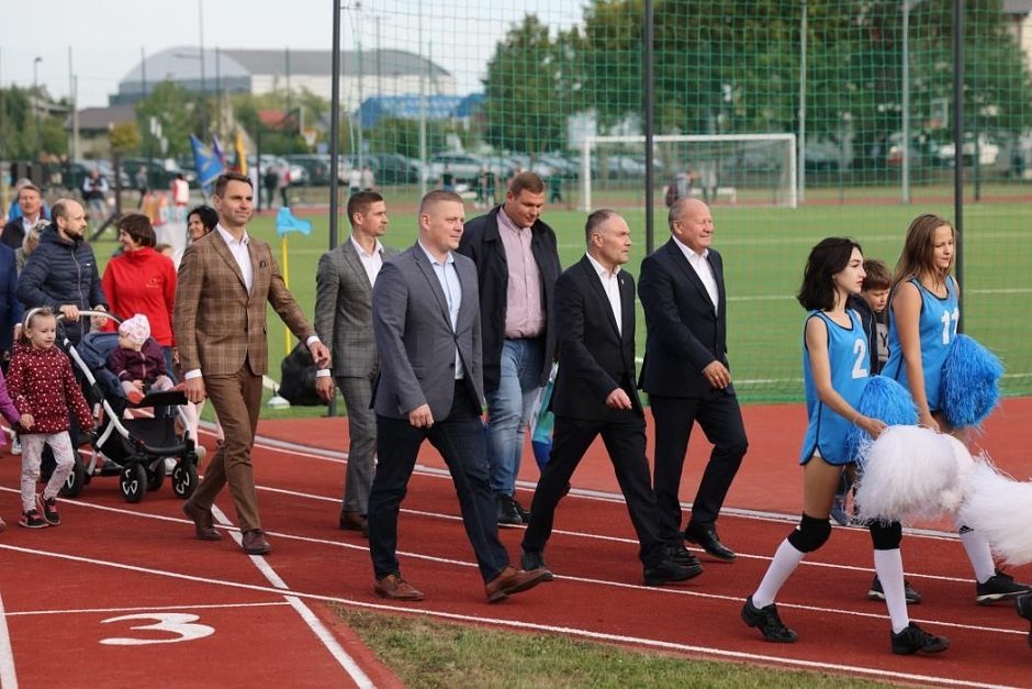 Pakaunės sporto objektų žemėlapyje – naujos vėliavėlės