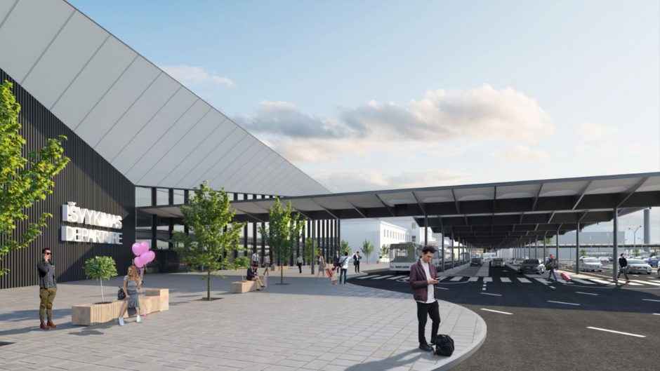 EK pritarė 14,3 mln. eurų valstybės paramai Vilniaus oro uosto terminalo statybai