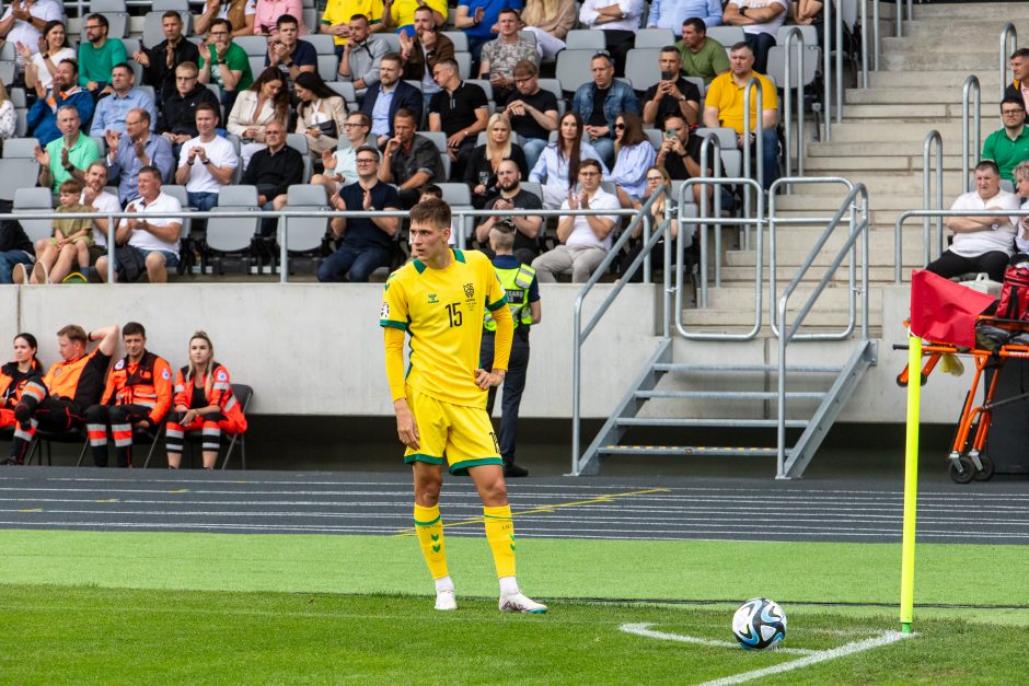 Europos futbolo čempionato atranka: Lietuva – Bulgarija 1:1