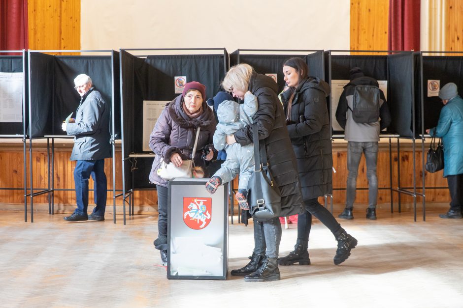 Kauno mieste ir rajone – didžiulis rinkėjų aktyvumo atotrūkis